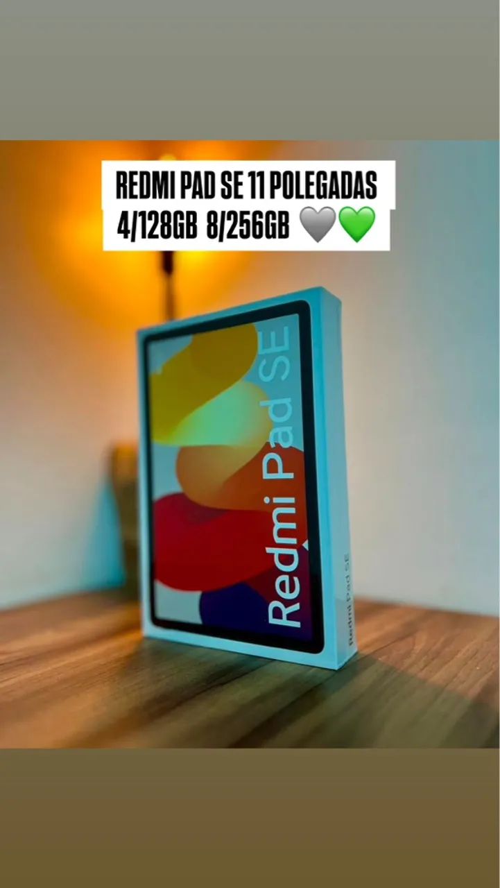 Redmi Pad SE 11 Polegadas 4/128GB e 8/256GB 