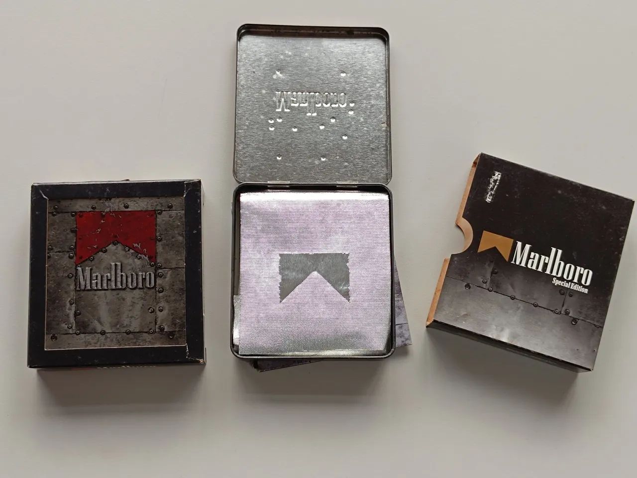 Par de Cigarreiras Marlboro Edição Especial Vintage - Foto 2