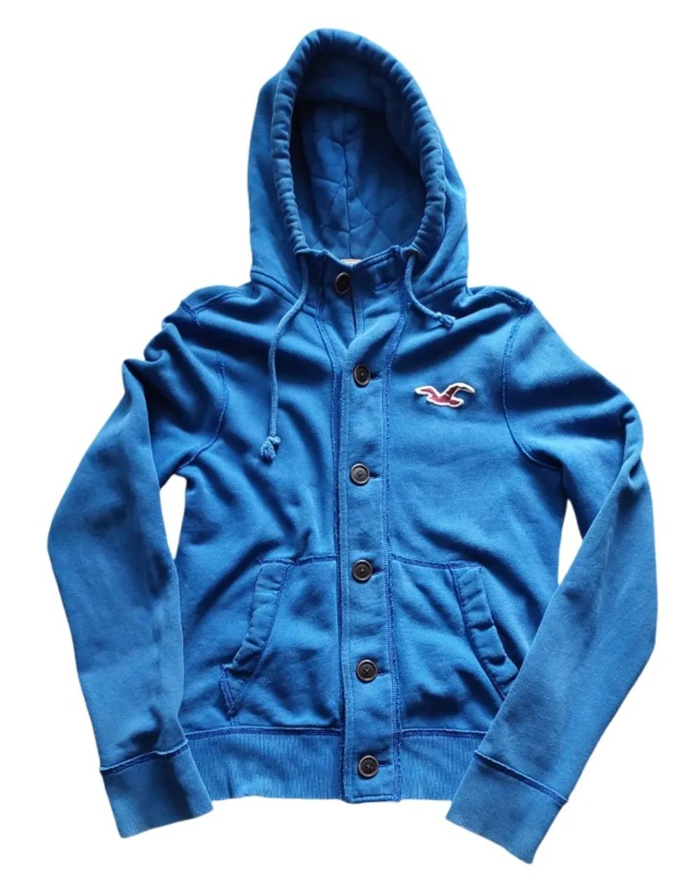 Jaqueta Hollister Moletom Masculina Original G Roupas