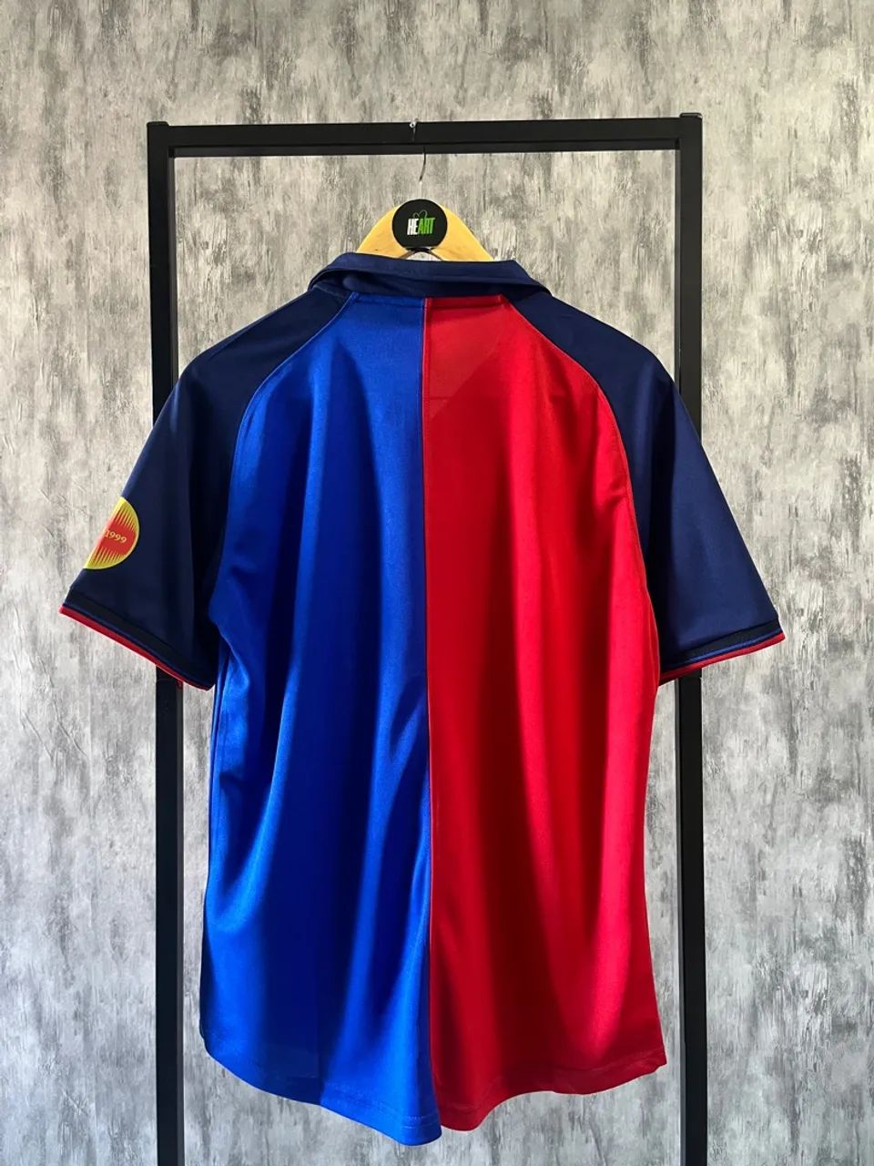 Camisa do Barcelona retrô 1999 100 anos - Pronta entrega  - Foto 5