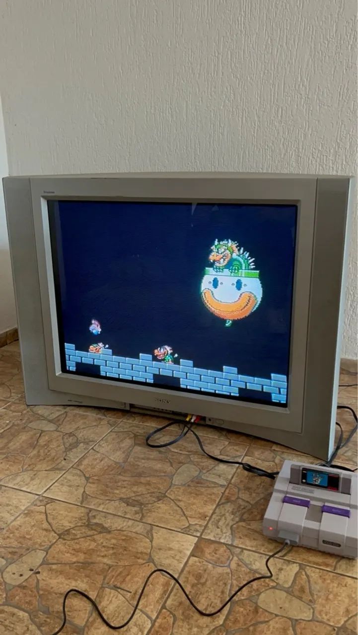 Tv Sony 38 polegadas retrogamer crt tubo 