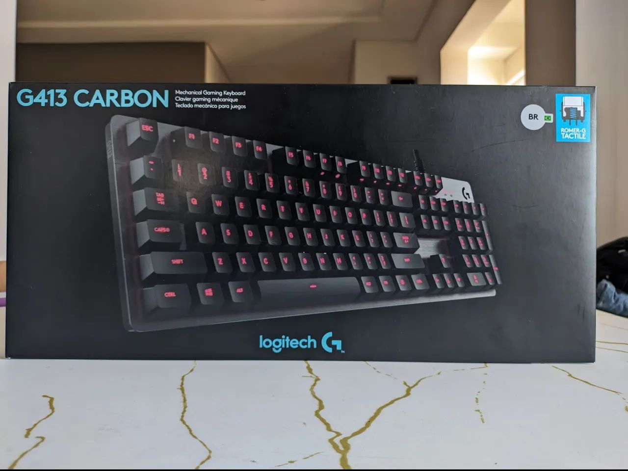Teclado Mecânico Logitech G413 Carbon Perfeito funcionamento