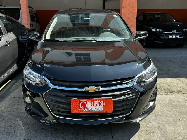 Onix 1.0 Turbo Ltz, 2021, completo, multimidia, trocamos e financiamos, Opção Veículos