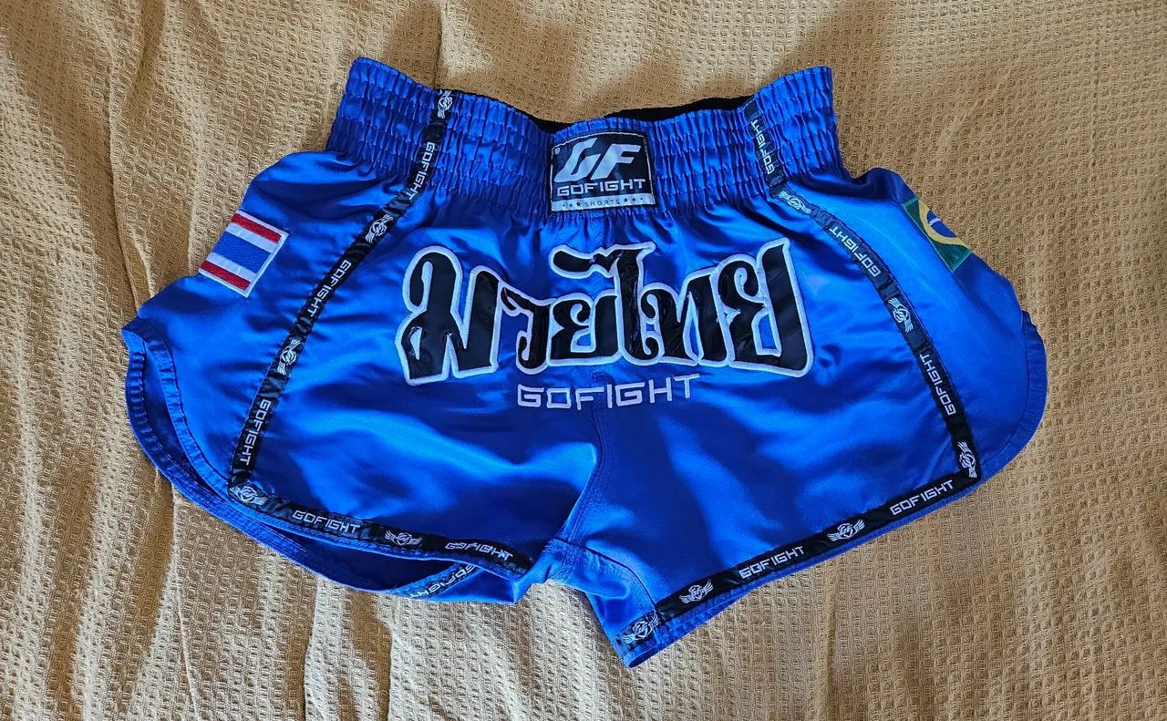 Short de Muay Thai Go Fight (unidade) - Foto 3