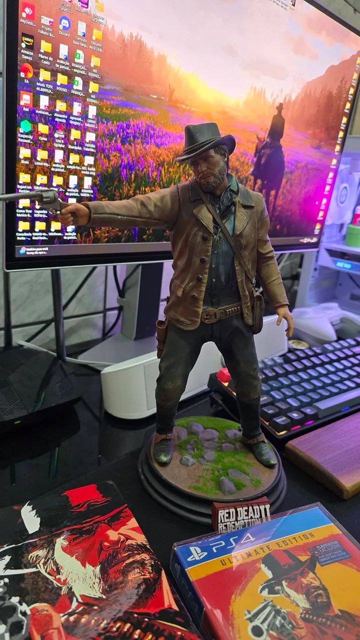 Figura Colecionável Red Dead Redemption 2 - Arthur Morgan