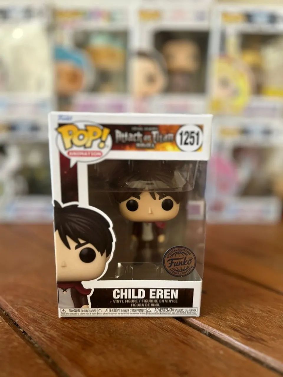 Funko POP! Attack on Titan - Child Eren #1251 - Foto 3