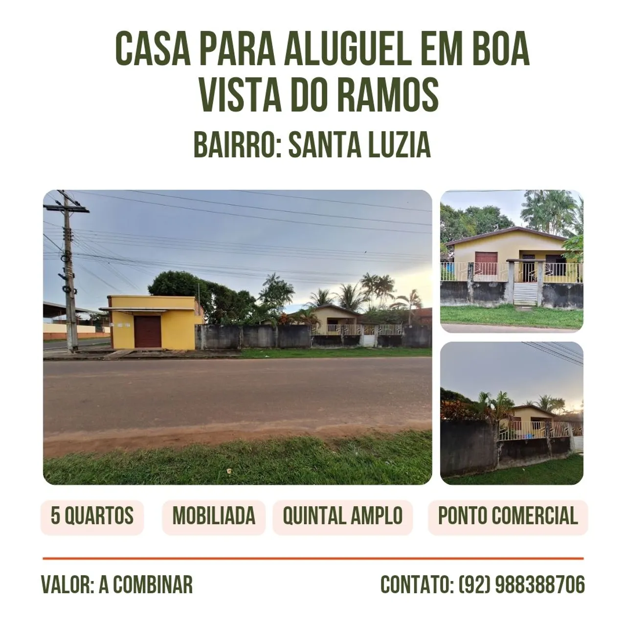 Casa + ponto comercial
