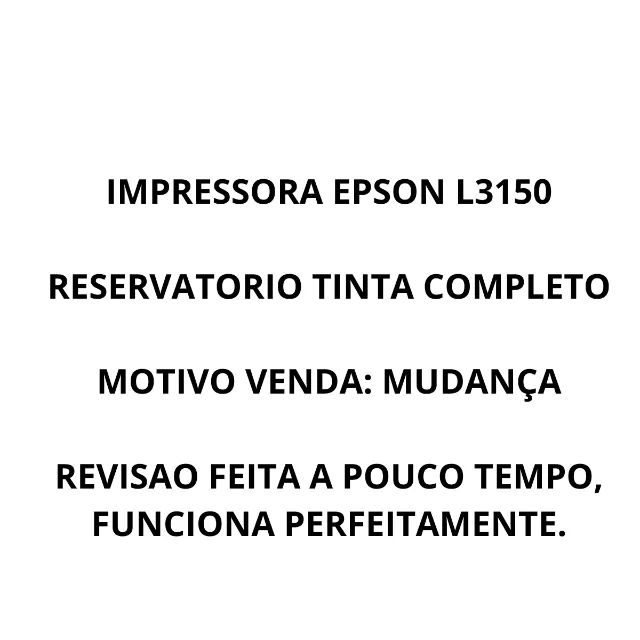 IMPRESSORA EPSON L3150 WIFI SCANNER - Foto 2