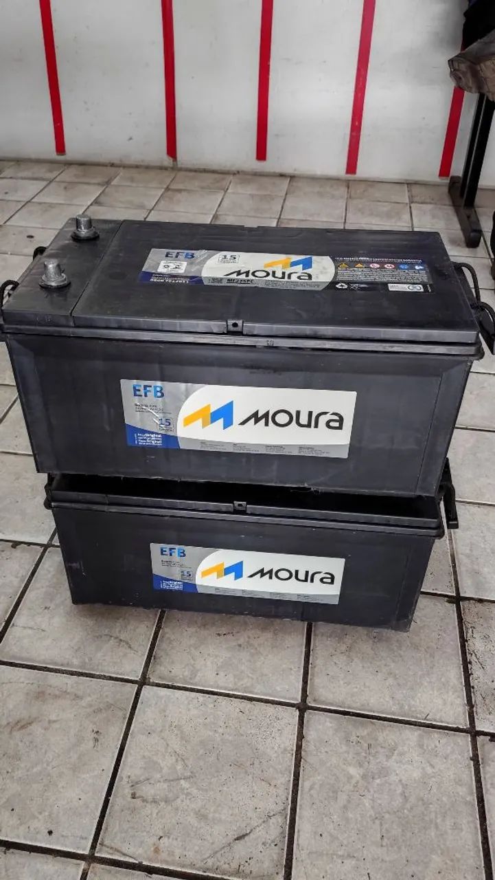 Bateria Moura EFB Caminhão