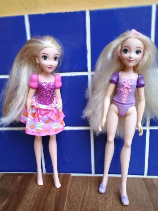 Lote de 2 bonecas Rapunzel  - Foto 3