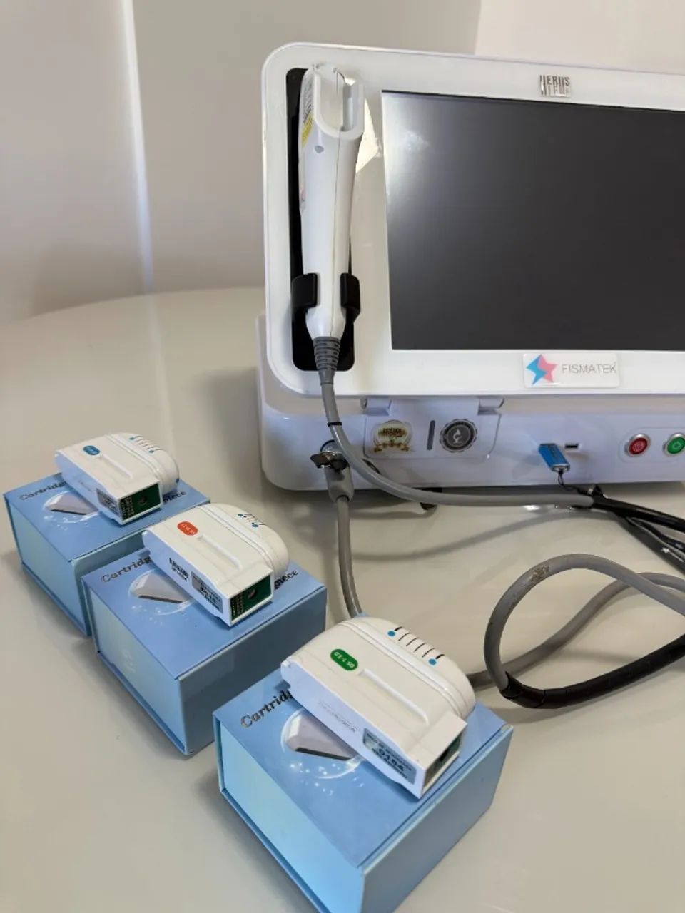 Ultrassom Microfocado Herus Hifu Fismatek C/ Nota Fiscal + 2 ponteiras - Foto 2