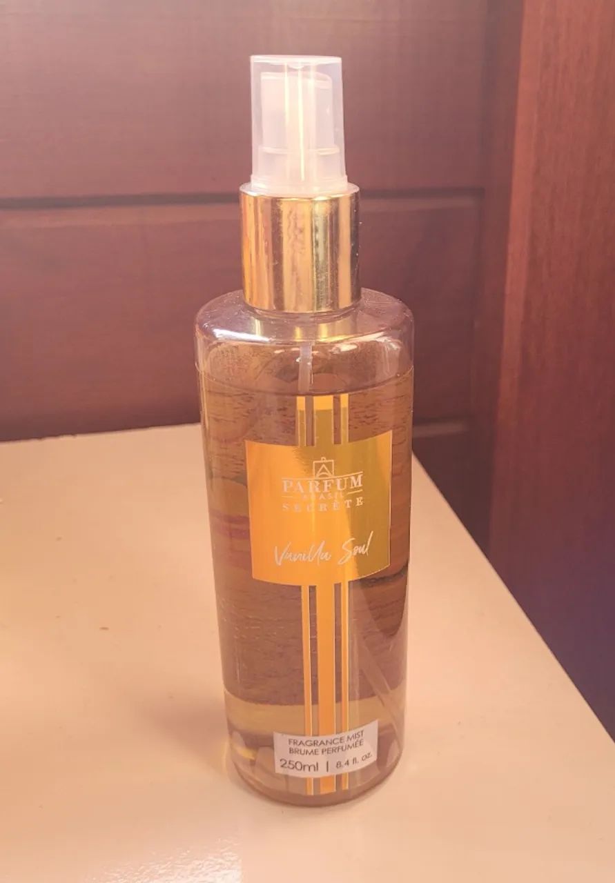 body splash vanilla soul - envolvente e perfumado 