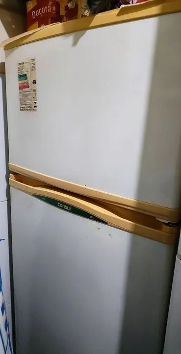 Geladeira Consul Duplex 390 l - degelo seco 
