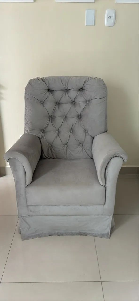 Poltrona confortável e elegante