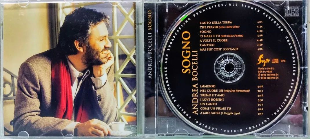 CD - ANDREA BOCELLI - SOGNO - Foto 4