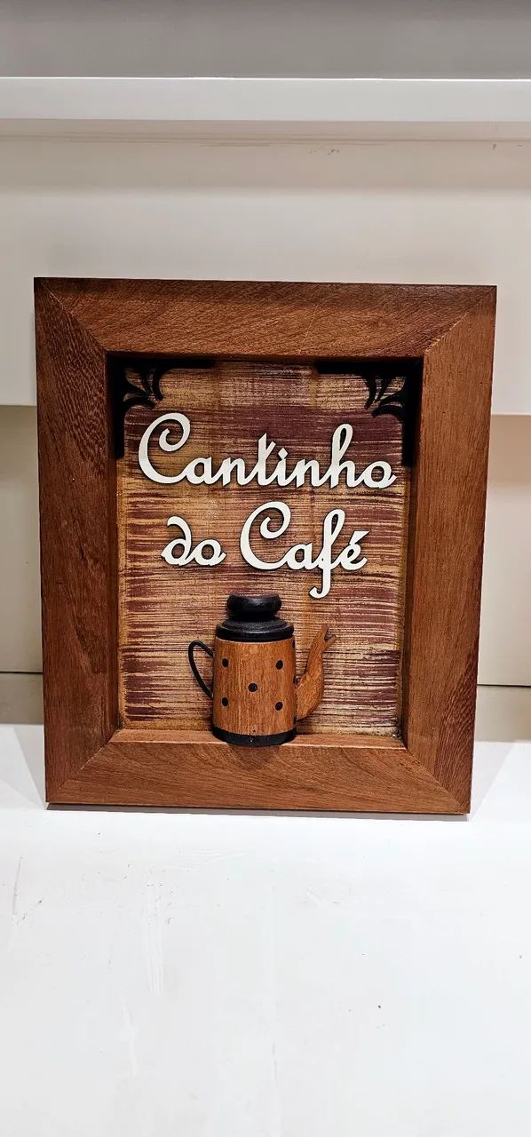 Quadro Cantinho do Café