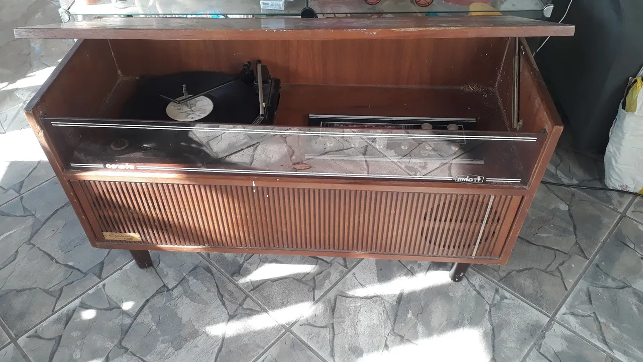 Eletrola Frahm Stereo Antiga