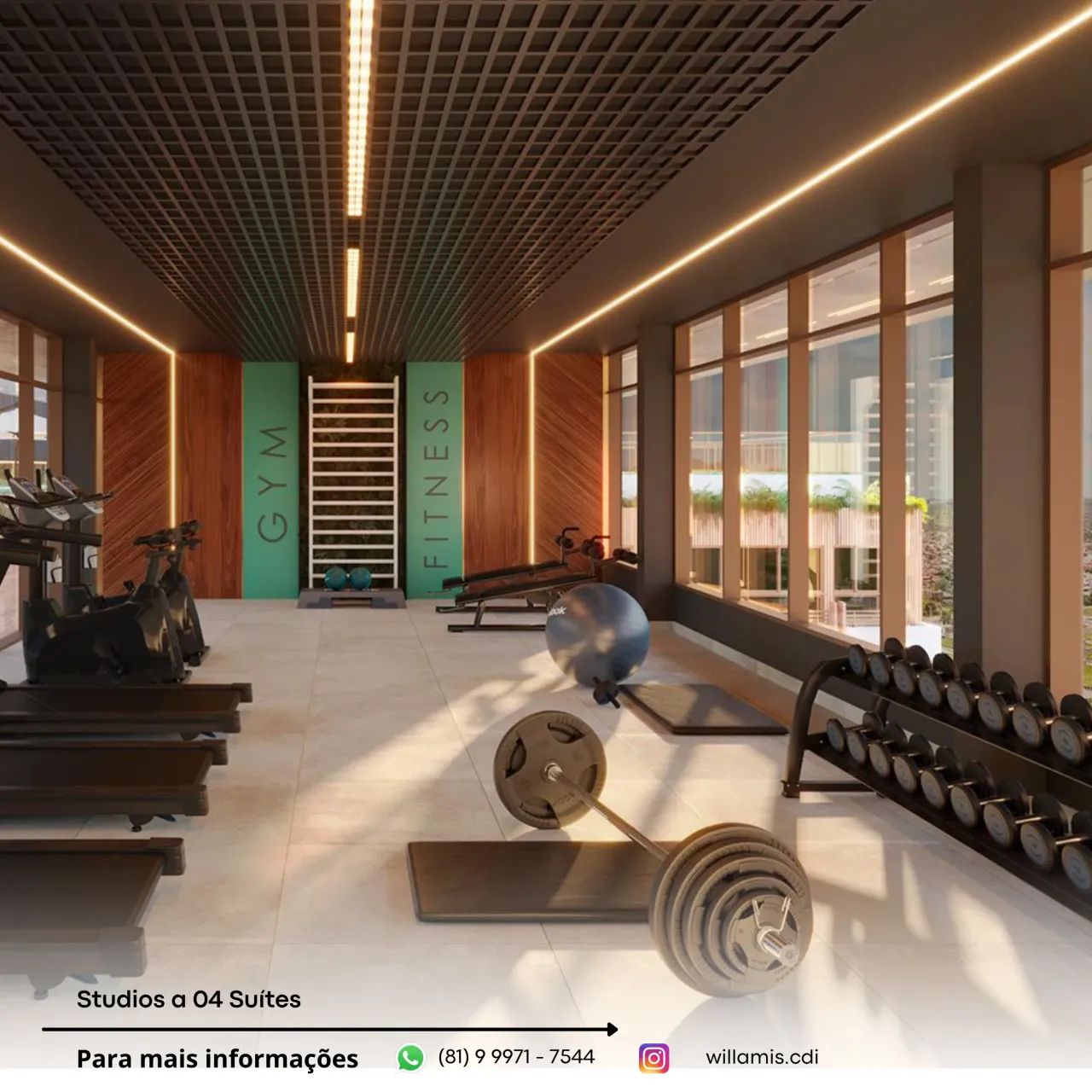 EXCLUSIVIDADE E RENTABILIDADE | STUDIOS PERTO DAS PISCINAS NATURAIS E DO NOVO PARQUE DE CA - Foto 11