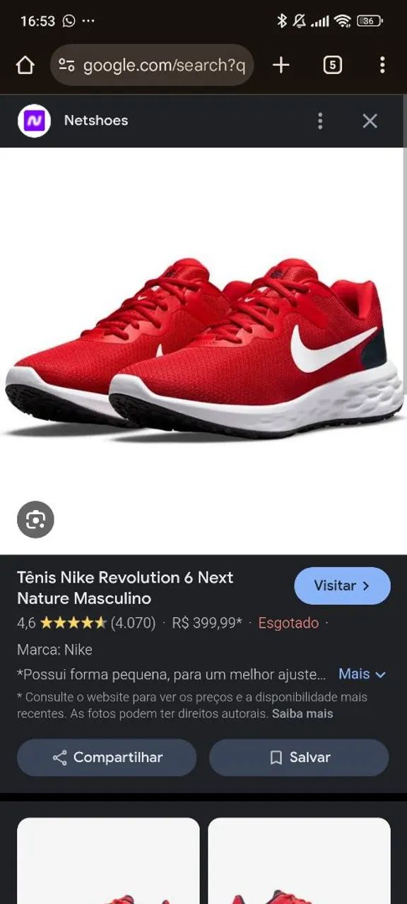Nike Revolution Tenis Nike Casual Netshoes Tênis Nike Revolution