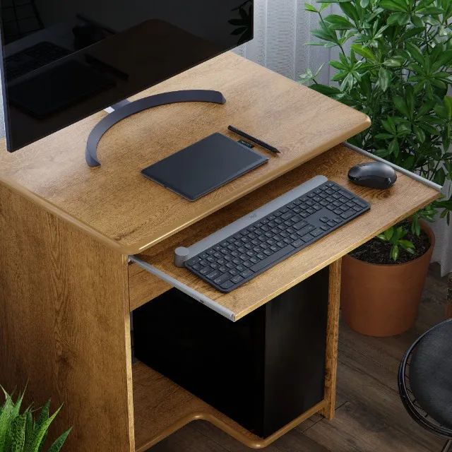 Mesa para Computador Notebook com Gaveta Várias Cores NOVA64960483389441124