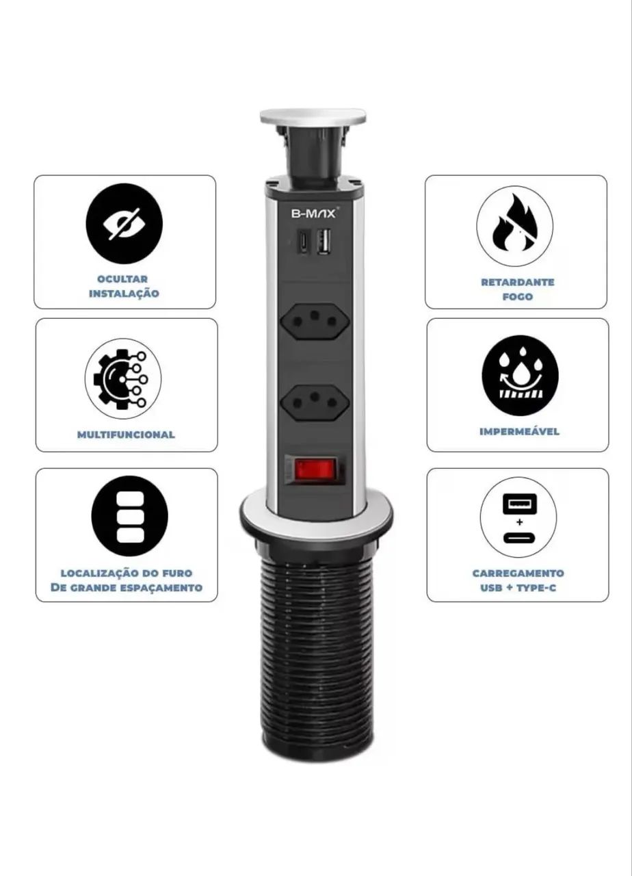 RETRACTABLE MULTIPLUG TOWER64962663196547125