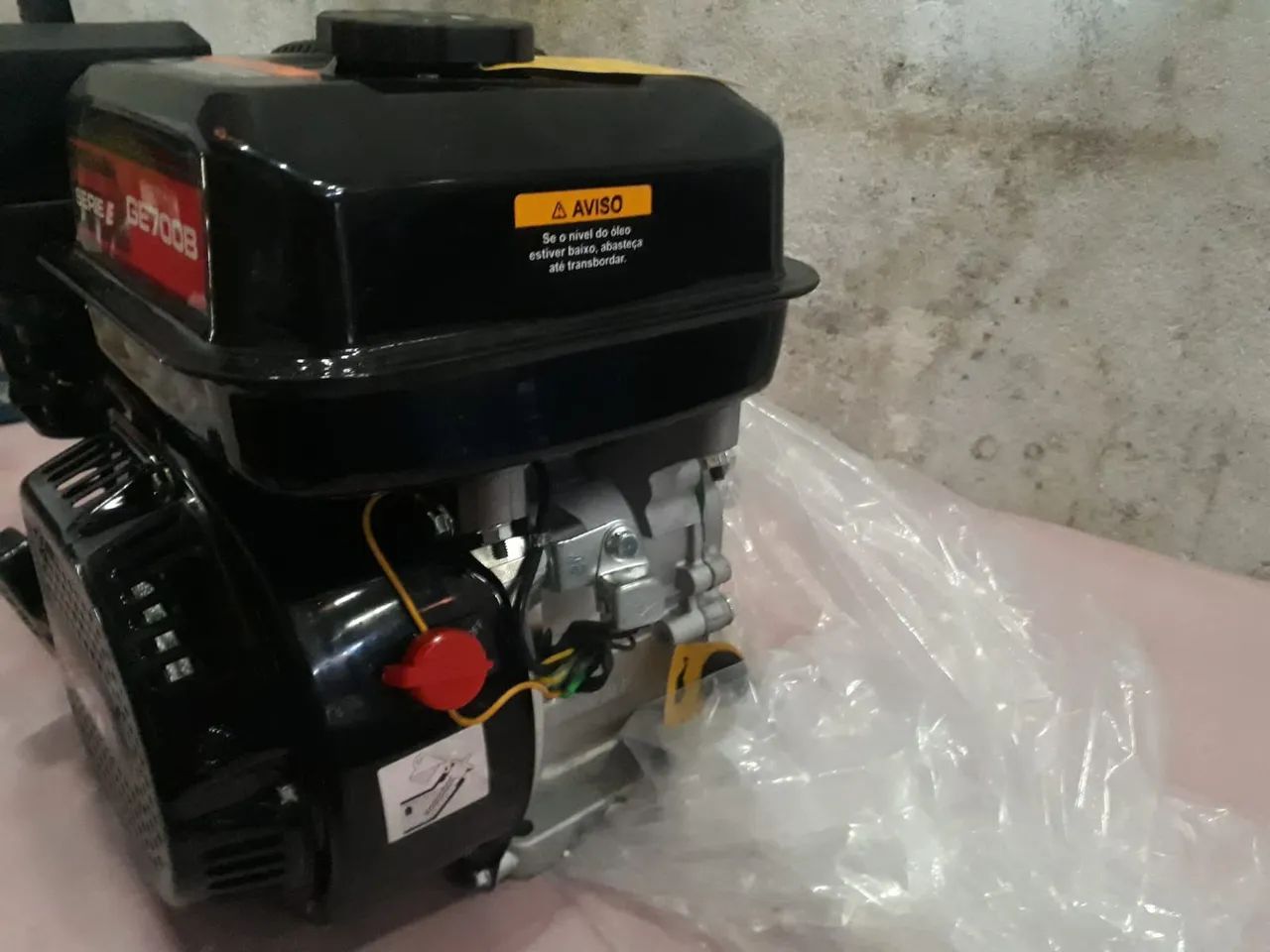 Motor Estacionário Kawashima GE 700b + Embreagem - Foto 2