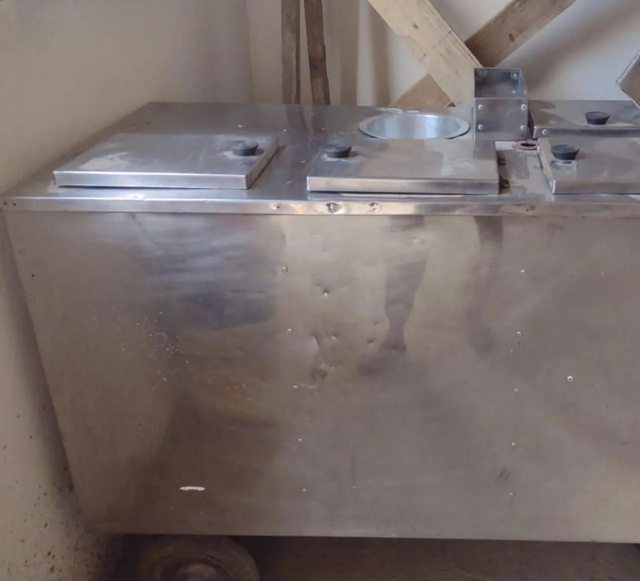 Carrinho de lanche inox  - Foto 2