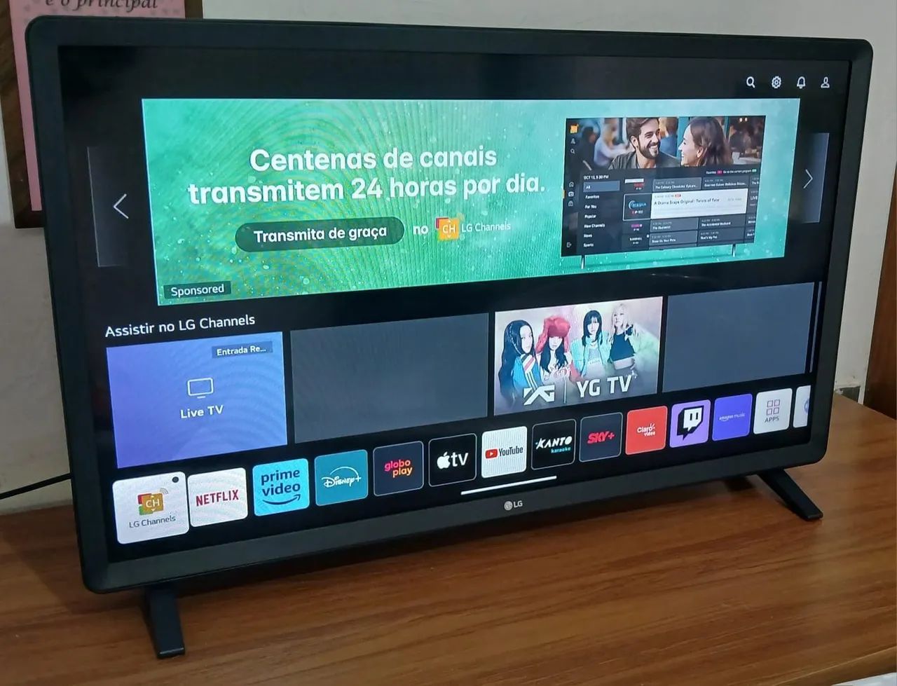 TV LG Smart 4K com centenas de canais grátis - Foto 4