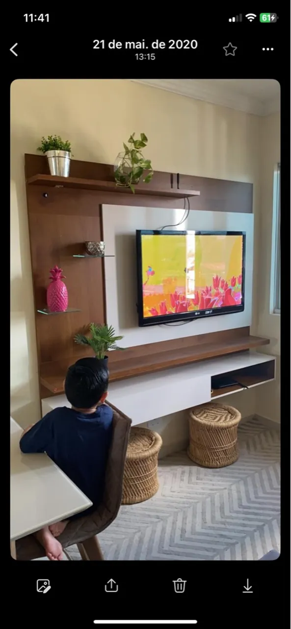 Rack para TV com Painel em perfeito estado