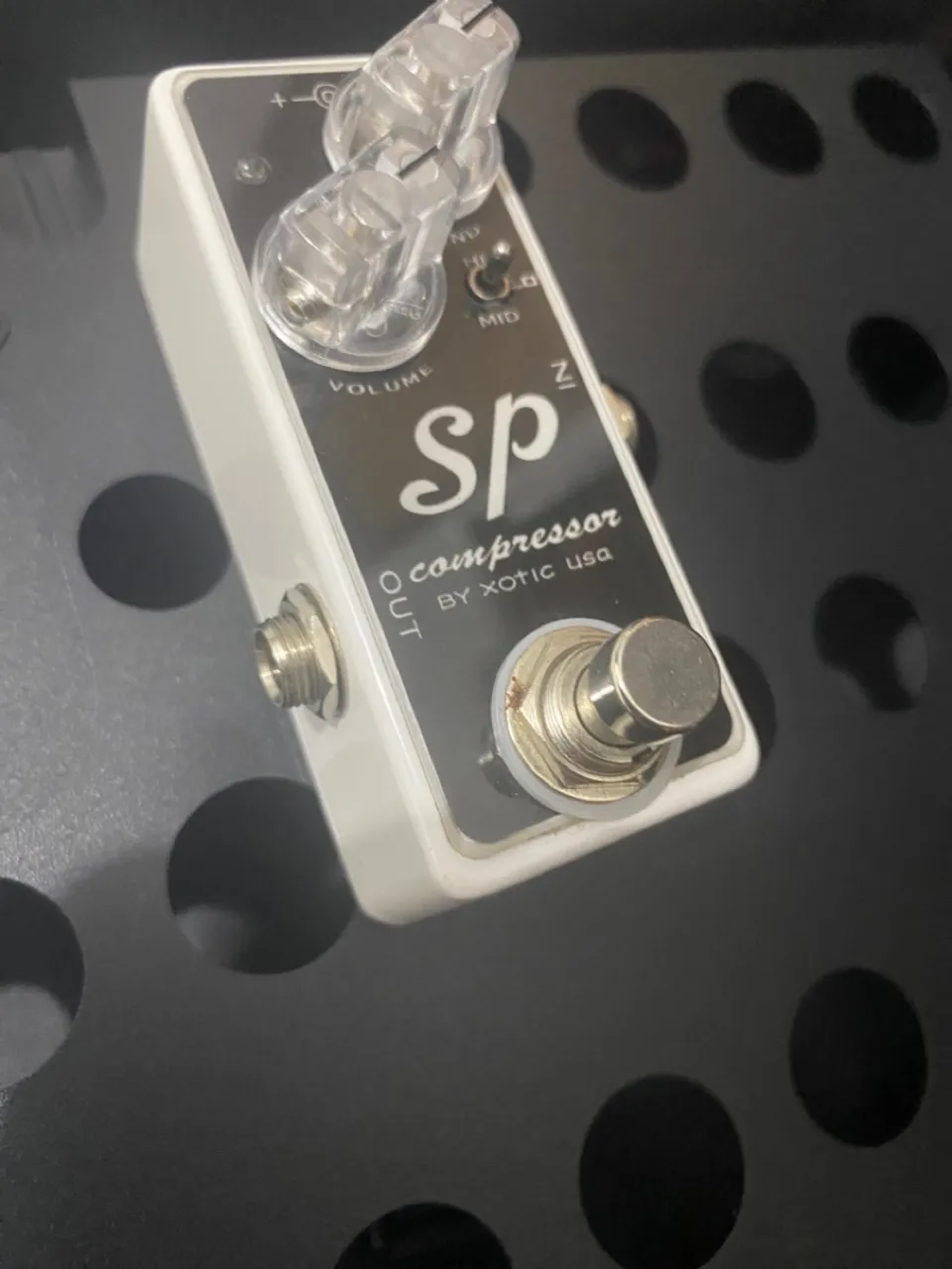Pedal Compressor para Guitarra Xotick SP (cline LyRock)
