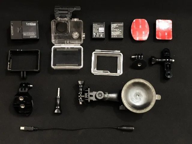 GoPro Hero 3+ Silver com acessórios - Foto 5