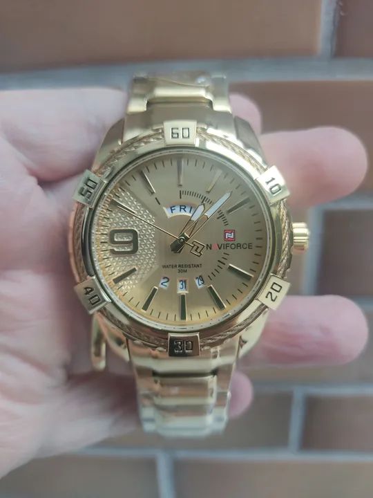 Relógio Masculino Naviforce 9117 - Foto 2