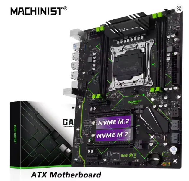 KIT XEON MACHINIST X99 + XEON 2697V3 + 32GB 3200MHZ + COOLER