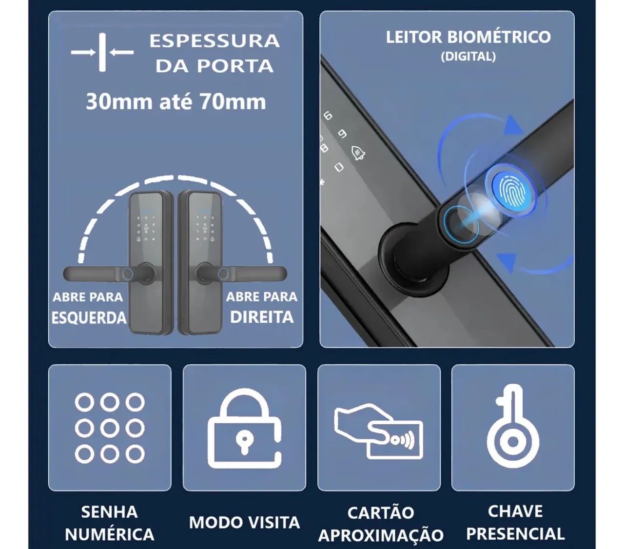Fechadura Digital Primebras - Foto 2
