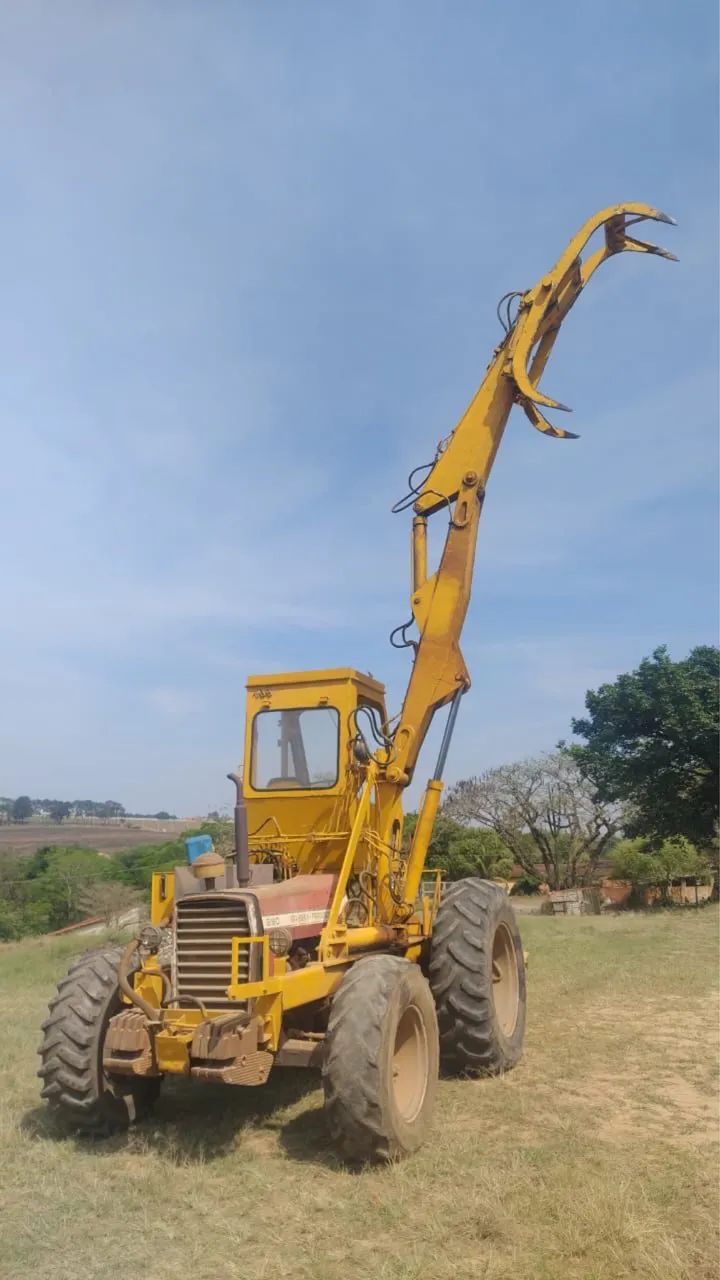 Vendo Carregadeira de cana MF 290 trator ano 1993 - Foto 2
