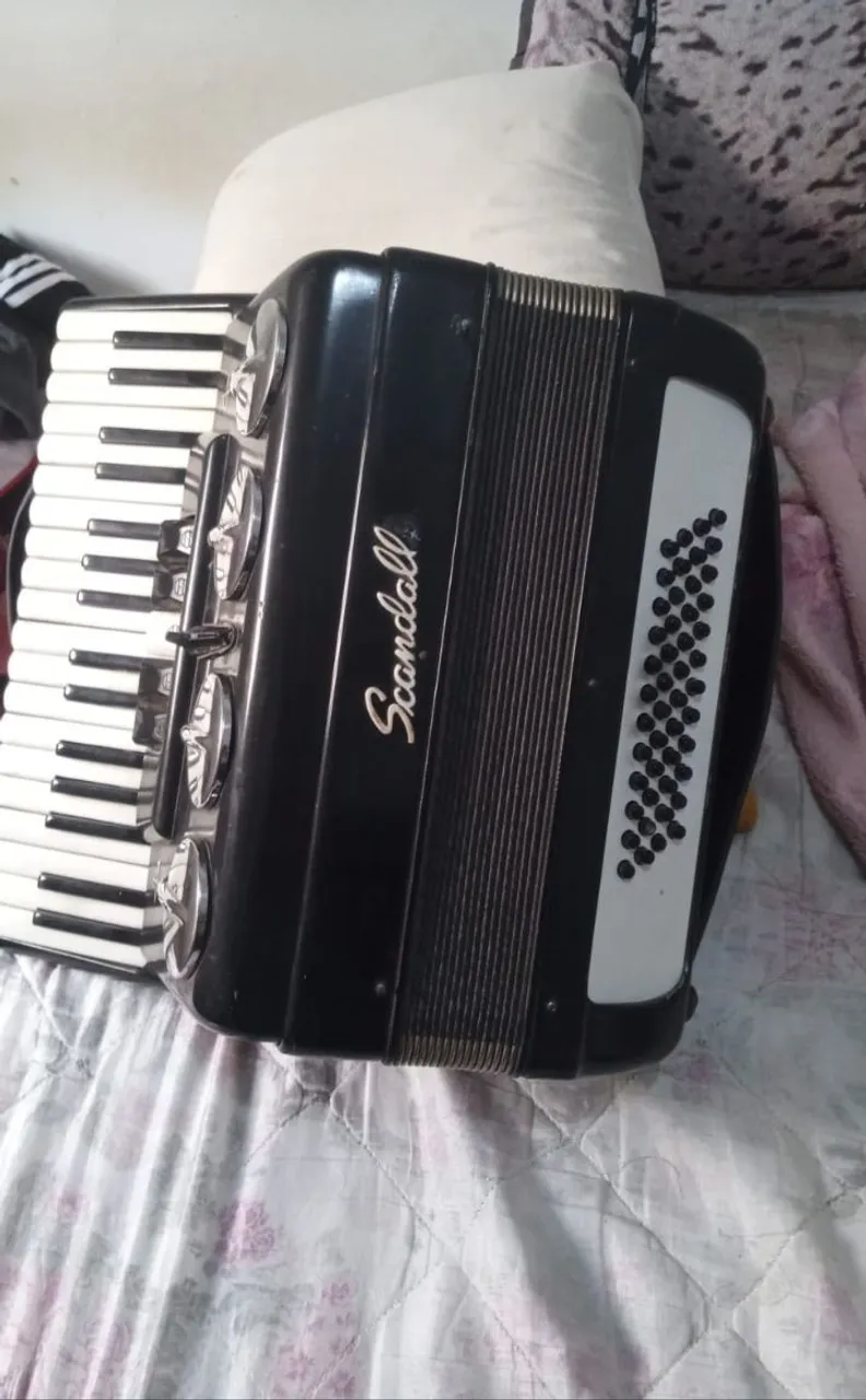 Acordeon Scandalli 48 baixos