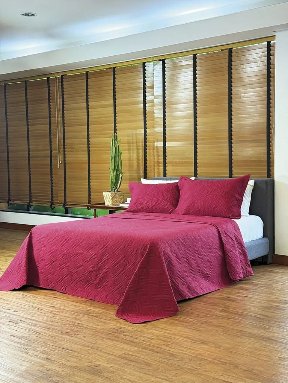 Jogo de Cama Casal Cobre Leito Acolchoadas  - Foto 5