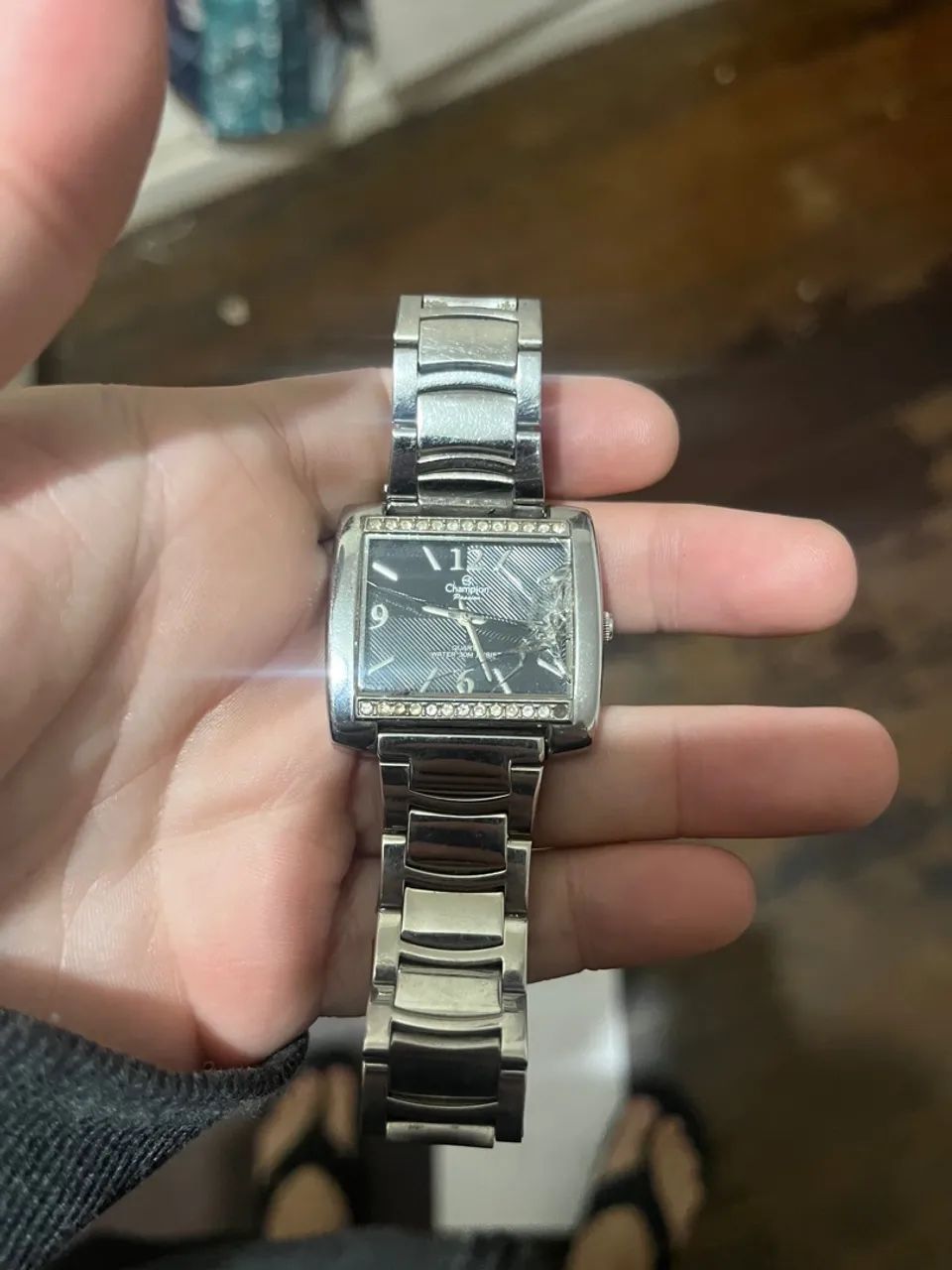 Relógio Champion com Strass