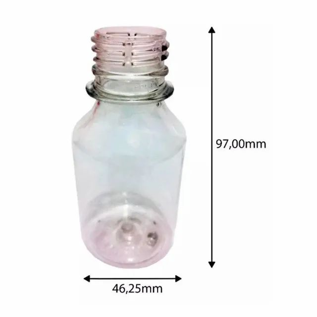 Frasco pet 100ml com tampa lacre. Preço unitário R$ 0,50 - Foto 4