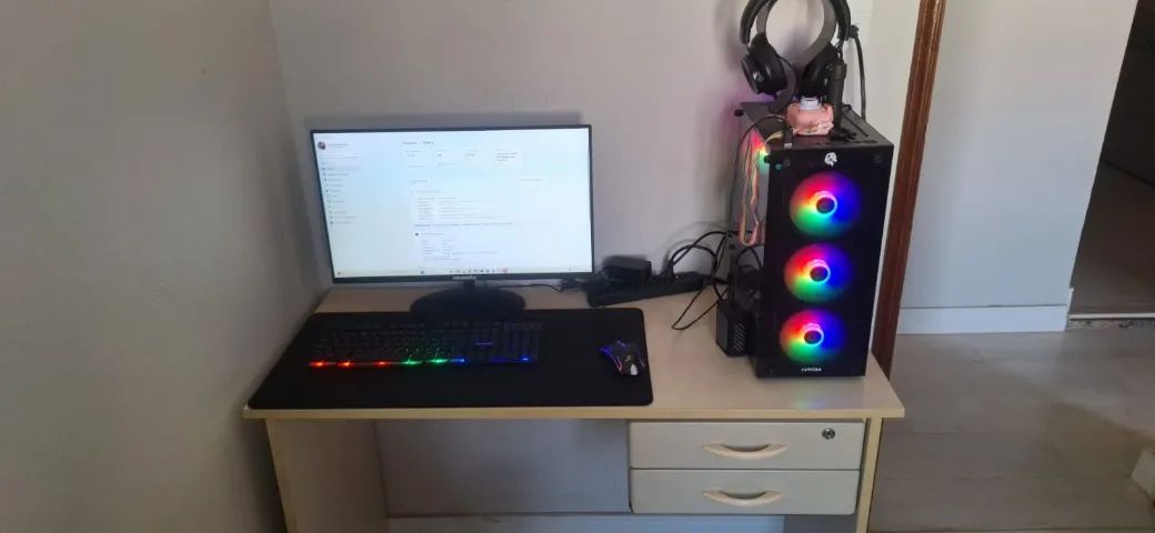 Computador Gamer + Monitor