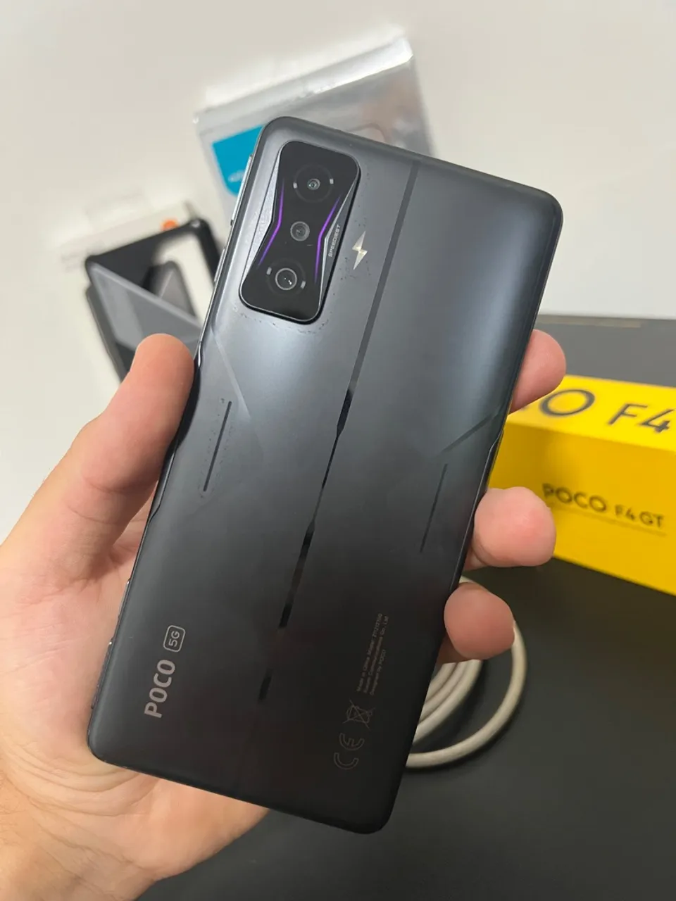 POCO F4 GT 256GB Gamer - Completo + Brindes