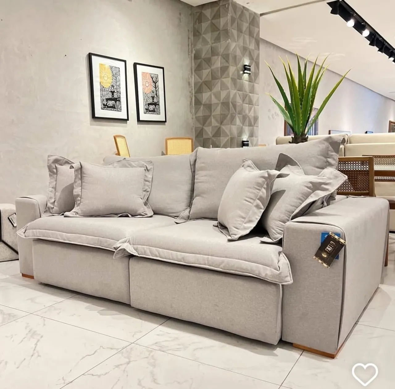 Sofá retrátil reclinável de alto padrão promoção 2,50 de largura