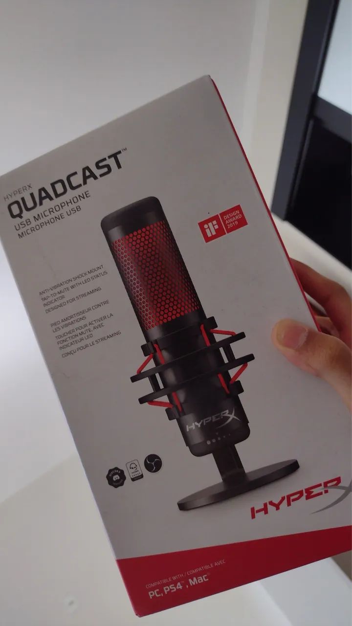Microfone hyperX64297410262146120