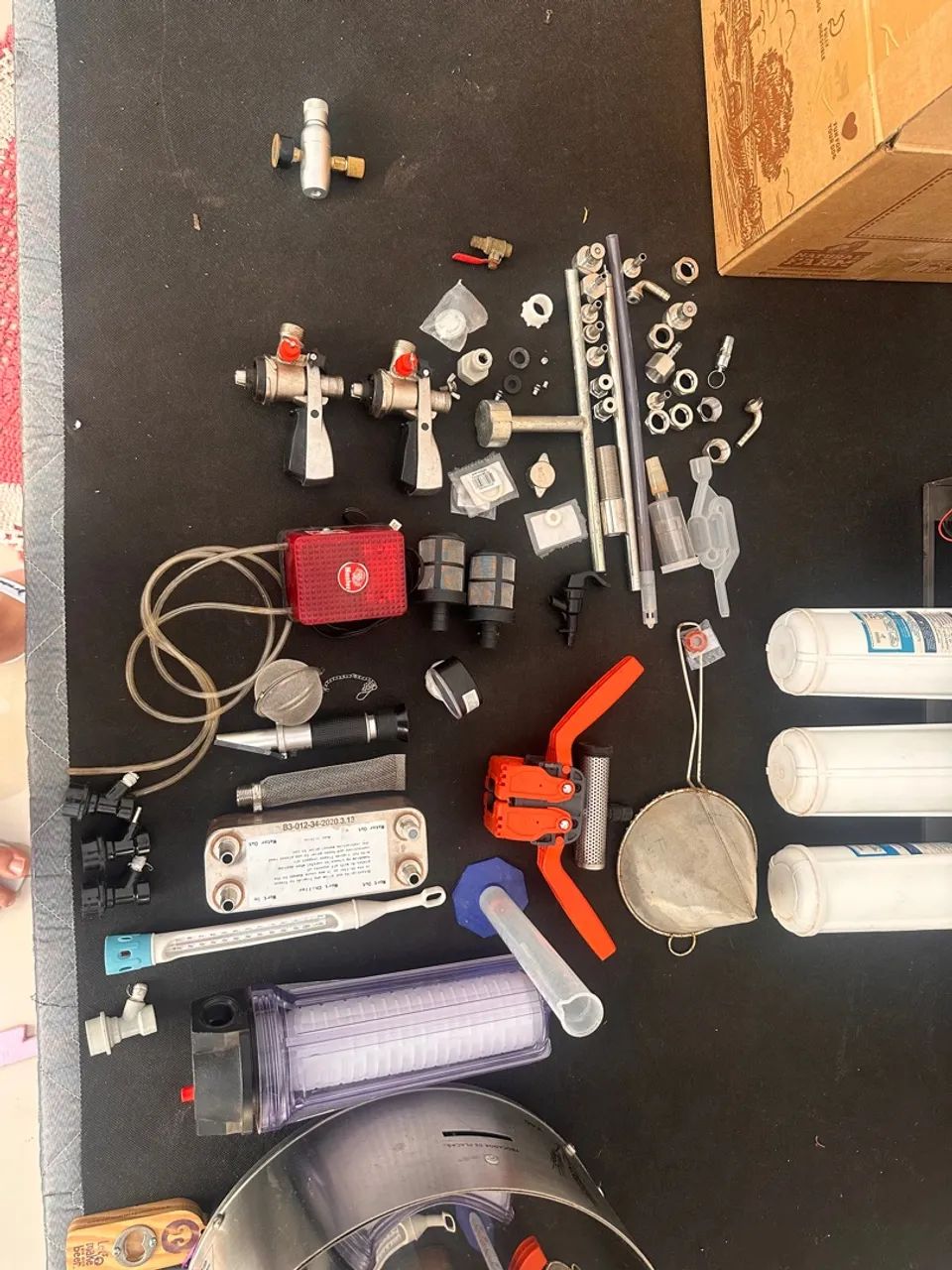 Kit de peças para equipamentos industriais para produção de cerveja artesanal  - Foto 3