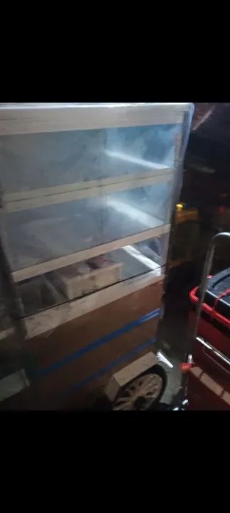 CARRINHO DE LANCHE COM DUPLA VITRINE - Foto 2