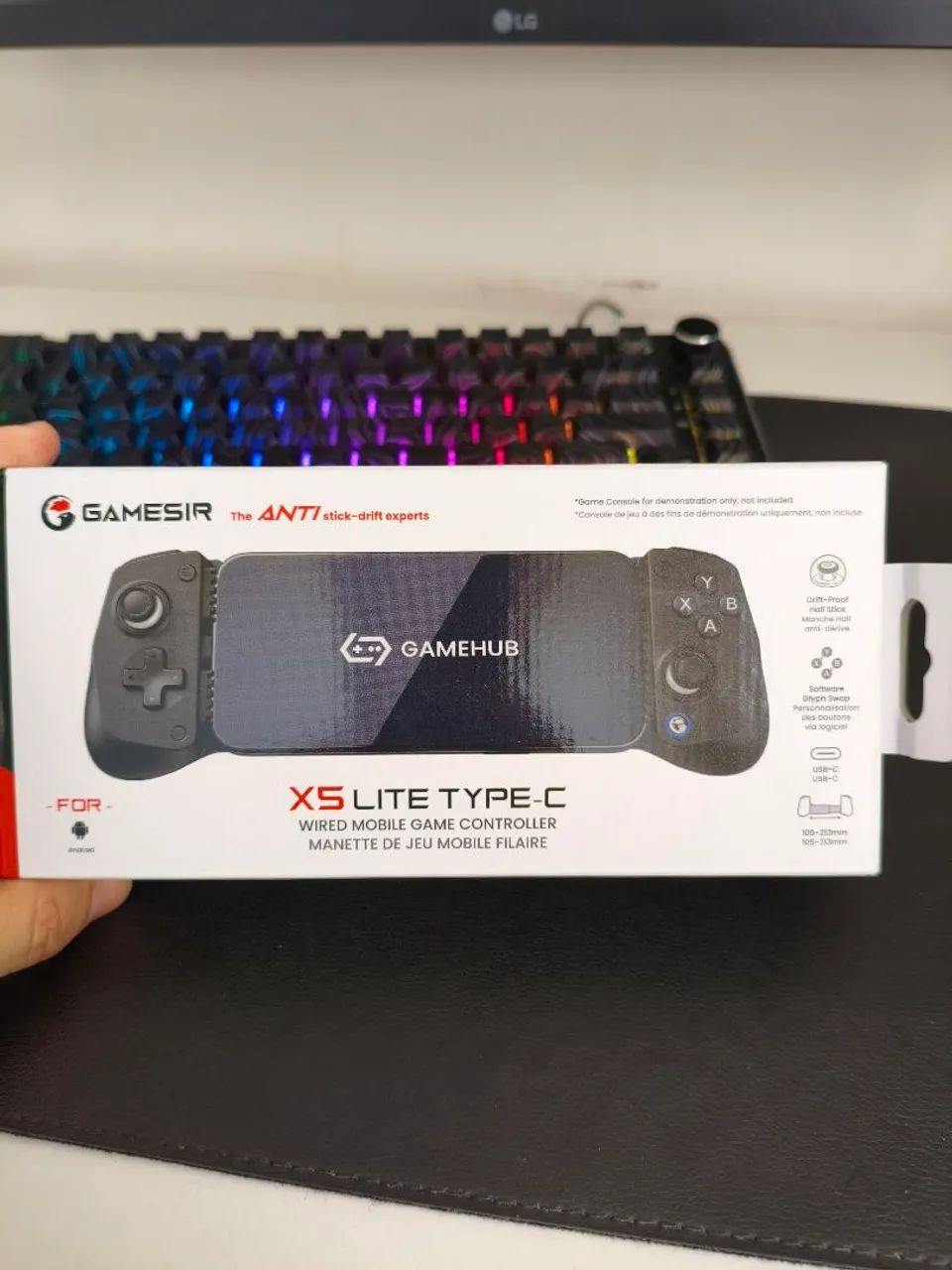 Gamesir x5 lite - Gamepad/Joystick/Controle gamer para celular 