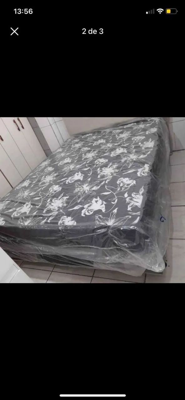 Cama Box conjugado Casal Floral  - Foto 3