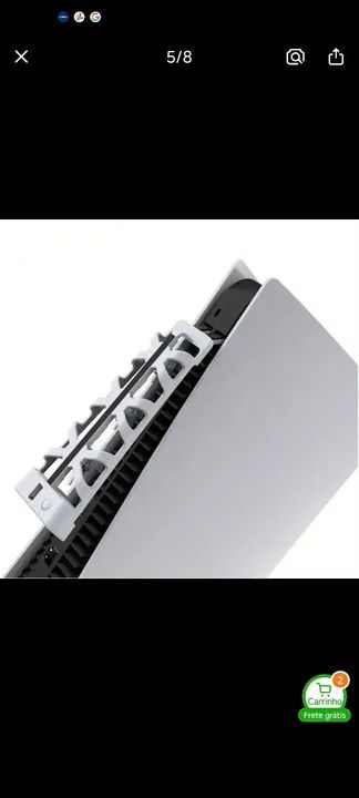 Cooler de resfriamento traseiro para PS5 (FAT)  - Novo - Foto 4