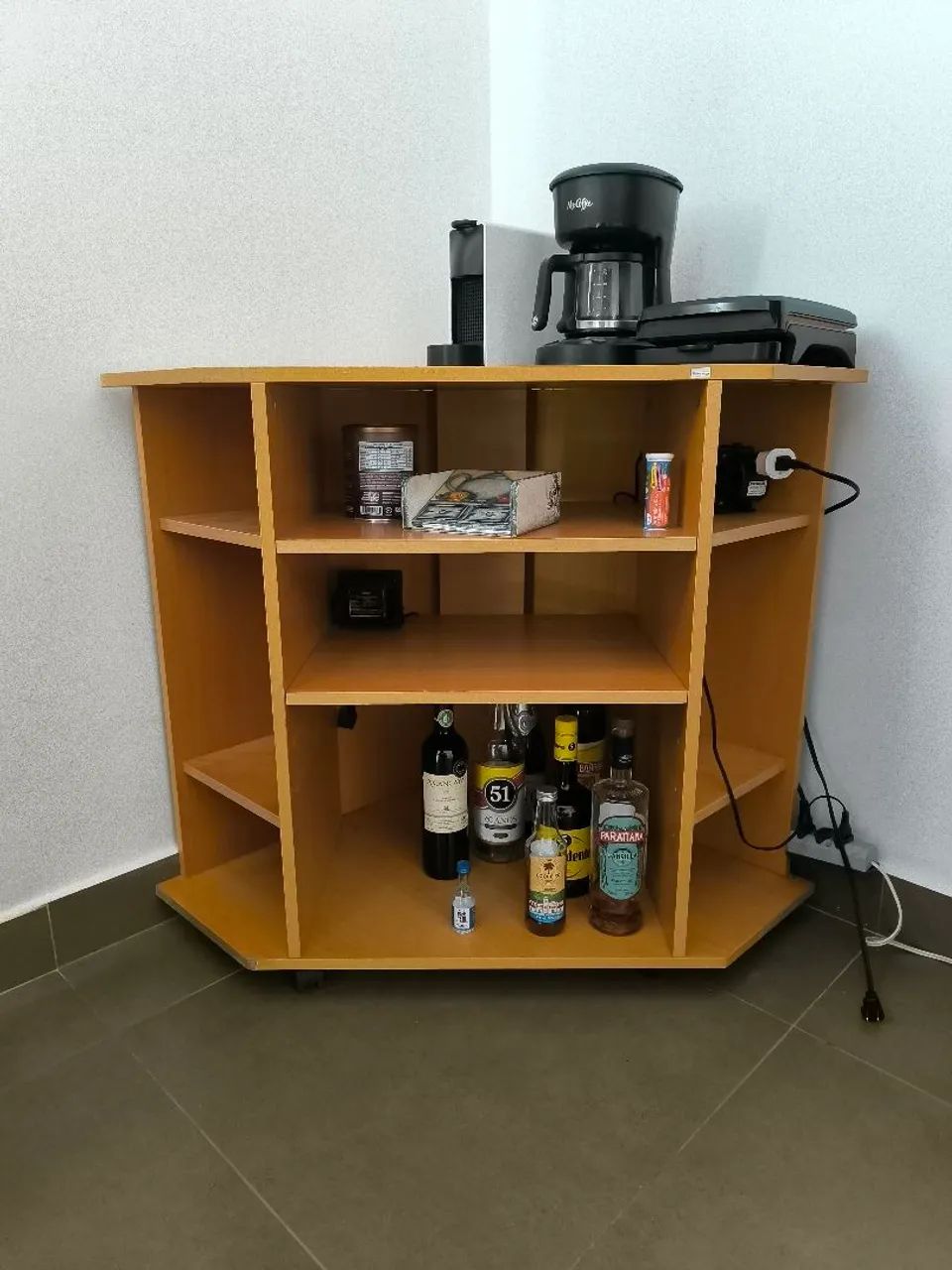 Escrivaninha de Canto em Madeira - Ótimo Estado - Foto 2