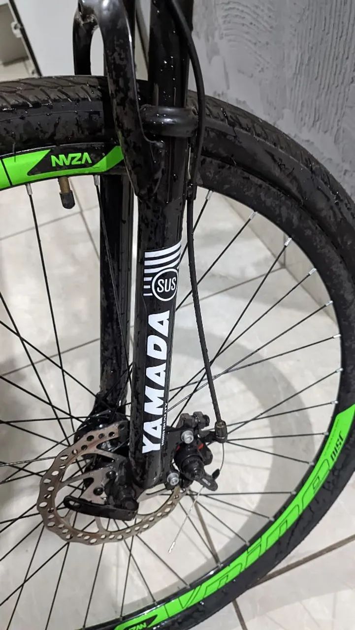 Bicicleta GTT Roma Verde Semi Nova  - Foto 4